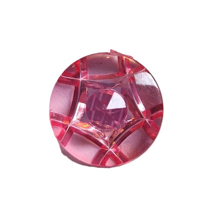 Hovedbilde Rosa strassknapp 12 mm