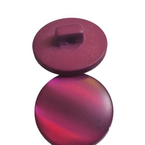 Knapp med øye cerise skimmer 20 mm