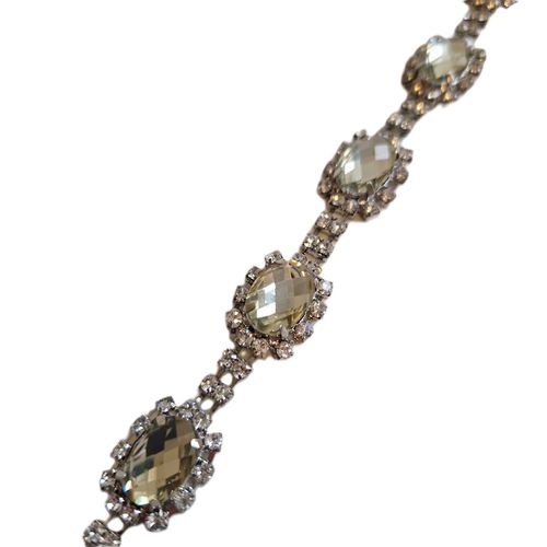 Krystallbånd med strass 