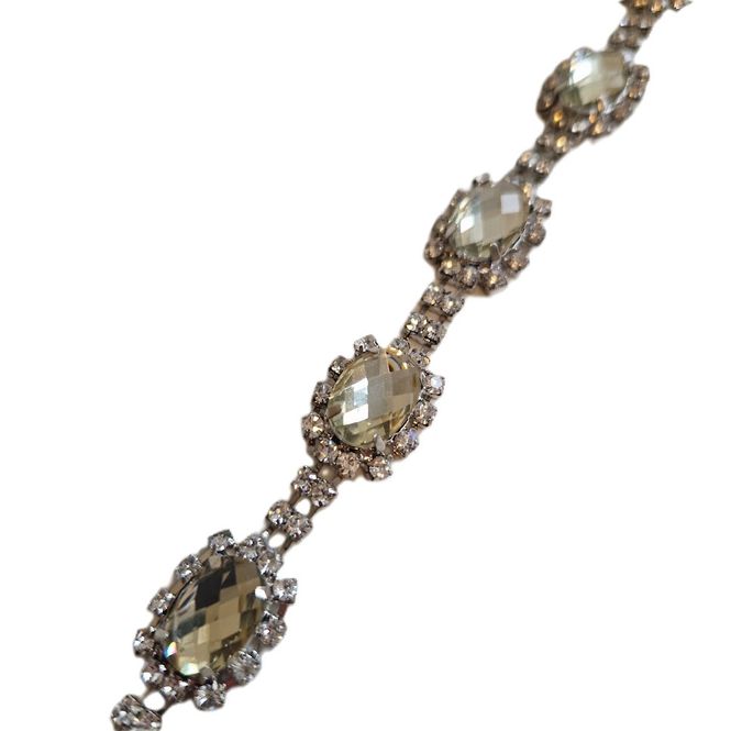 Hovedbilde Krystallbånd med strass 