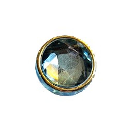 Strassknapp turkis 12 mm