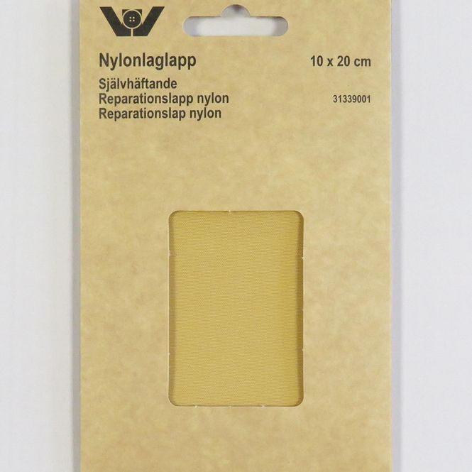 Hovedbilde Selvklebende reparasjonslapp 10x20 cm beige