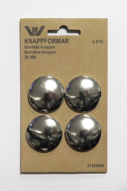Hovedbilde Overtrekksknapper 29 mm