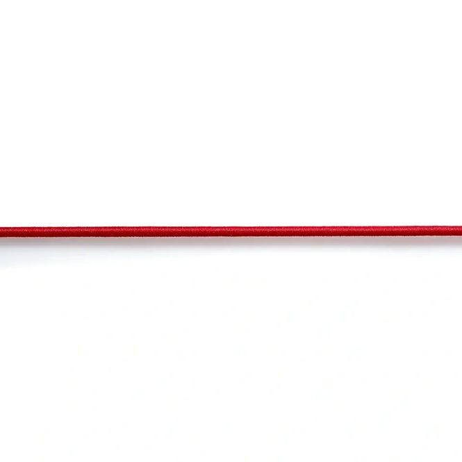 Hovedbilde Elastisk snor 3 mm rød