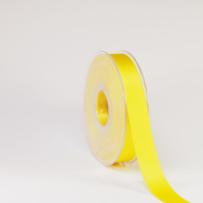 Hovedbilde Satin silkebånd 16 mm 0006 kanarigul