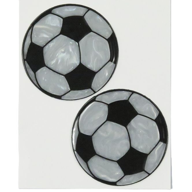 Hovedbilde MOTIV REFLEKS FOTBALL SORTHVIT 2 STK
