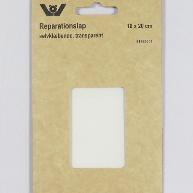 Hovedbilde Selvklebende reparasjonslapp 10x20 cm transparent
