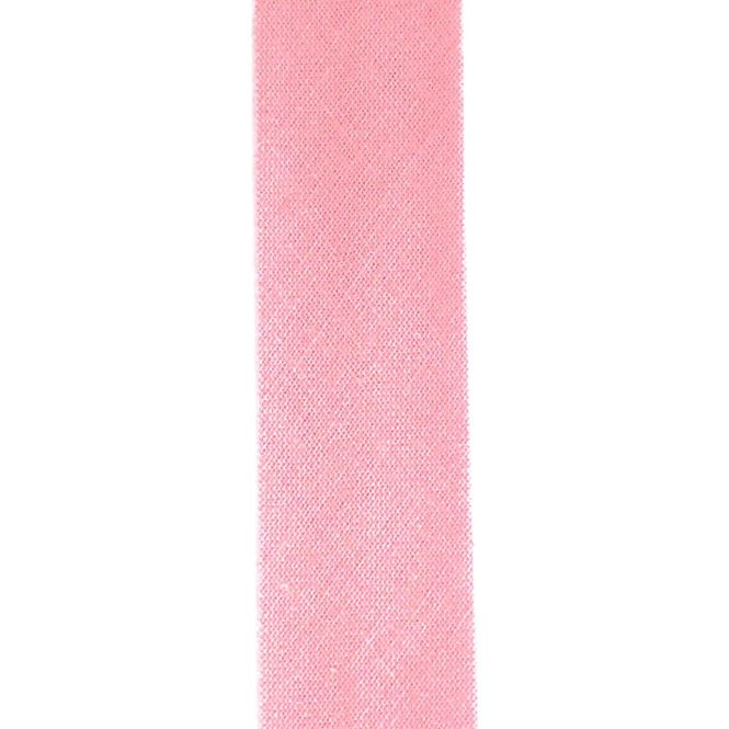 Hovedbilde Skråbånd bomull 20 mm farge 0129 lys rosa