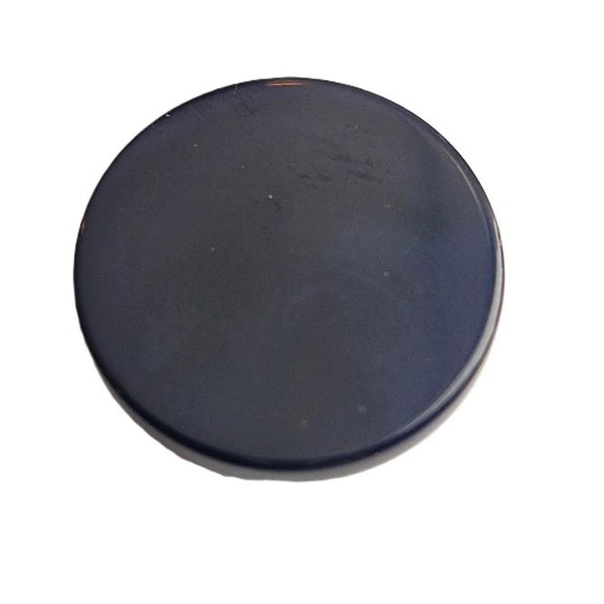 Hovedbilde Polyesterknapp med kanal marine blå blank 18 mm