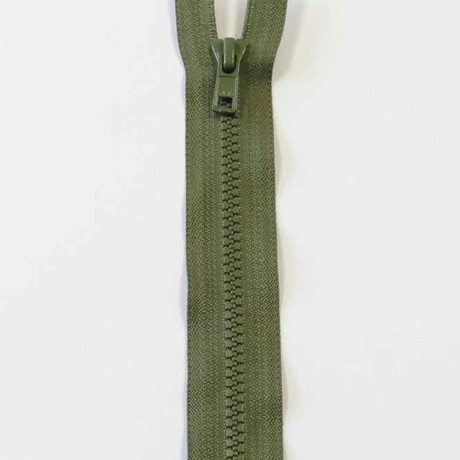 Hovedbilde YKK Glidelås 6 mm VISLON delbar plast army grønn ...