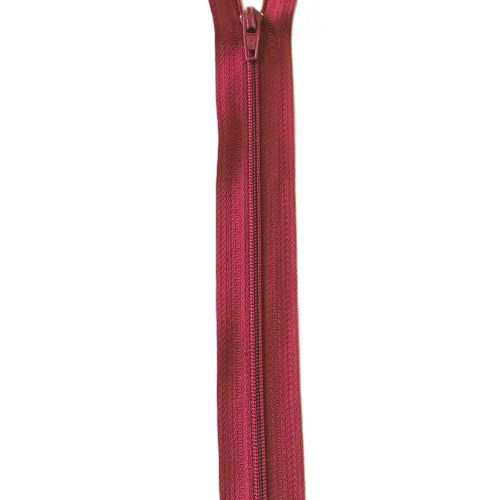 Prym standard ikke delbar glidelås 22 cm vinrød