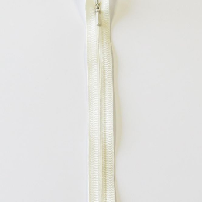 Hovedbilde Usynlig glidelås spiralecru off white 45 cm