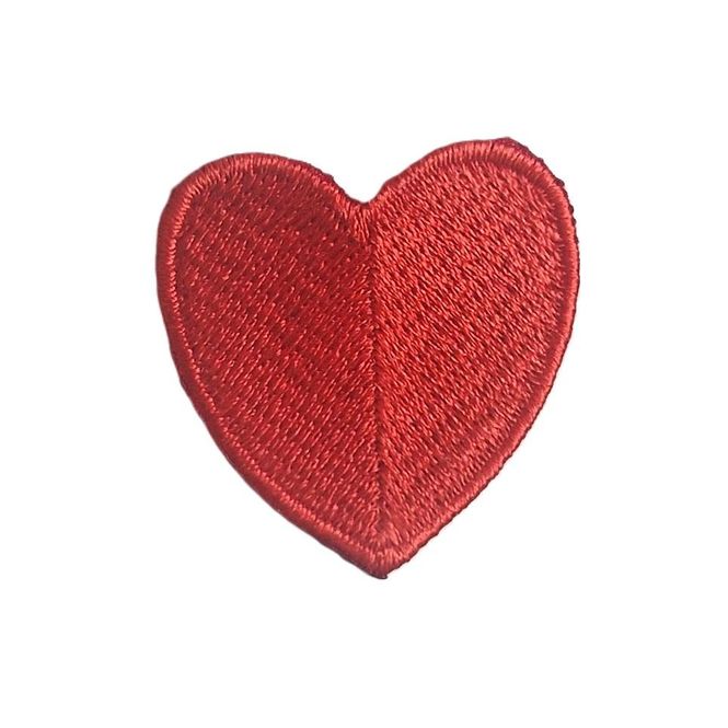 Hovedbilde MOTIV HJERTE RØD 3,5 X 4 CM