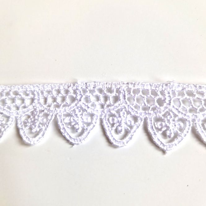 Hovedbilde Nylon blonde 16 mm hvit